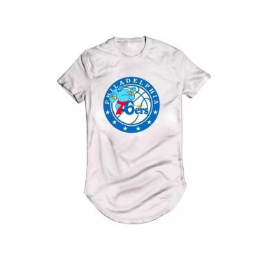 Imagem de Camiseta Longline Philadelfia Barkley Embiid Simmon Basquete
