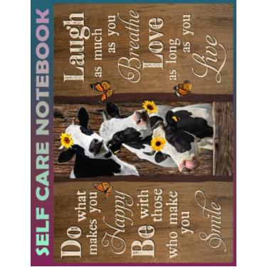 Imagem de Self Care Notebook: Cow Love As Long As You Live for cow lover My Self-Care, Nutrition, Fitness, Goal Planner for Productivity, Time Management and ... a Happier, Healthier & More Grateful Mindset