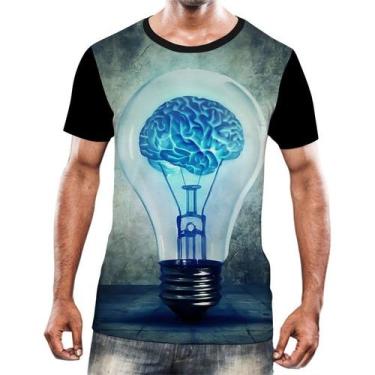 Imagem de Camisa Camiseta Cérebro Inteligência Mental Psicologia HD 6 - Enjoy Sh