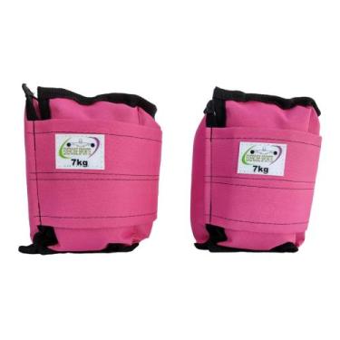 Imagem de Caneleira / Tornozeleira 7 KG - Exercise Sports, Rosa
