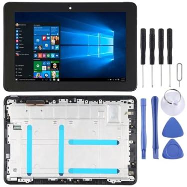 Imagem de OEM LCD Screen for ASUS Transformer Book T101HA Digitizer Full Assembly with Frame（Black)