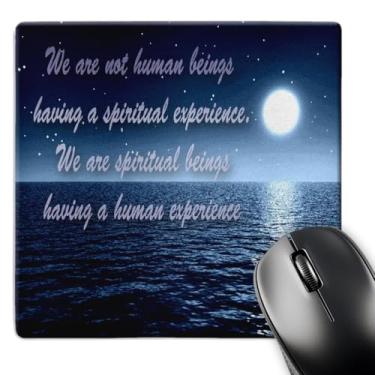 Imagem de 3Drose Mouse pad LLC 20 x 20 x 0,63 cm, Moon Reflections Off The Beach in Deep Blues (Mp_108177_1)
