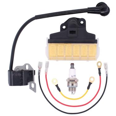 Imagem de ApplianPar Kit de filtro de ar e bobina de ignição para motosserra Stihl MS250C MS210 MS250 MS230 021 023 025