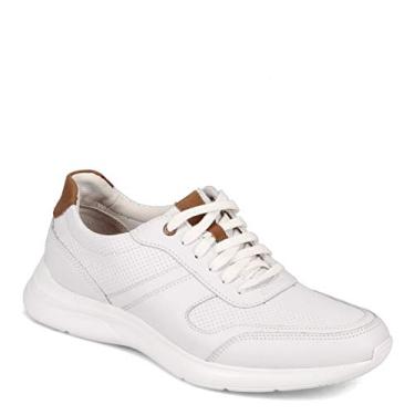 Imagem de Rockport Tênis masculino casual e moderno, Branco, 9 Wide