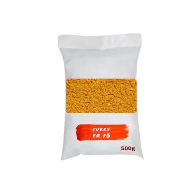 Imagem de Curry em Pó, Tempero Natural, 500g, Embalagem Econômica