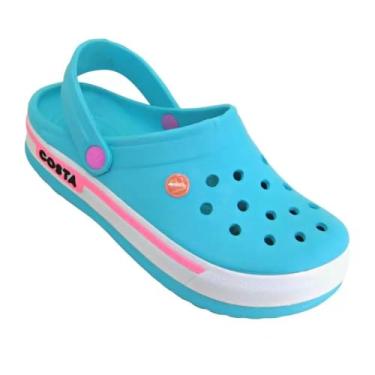 Imagem de Babuche Sandalia Chinelo Leve Macio Unissex Costa (Verde água, BR, Adulto, Numérico, 39)