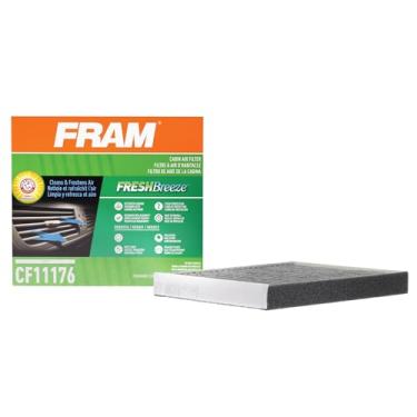 Imagem de FRAM Filtro de ar para cabine Fresh Breeze com braço e martelo de bicarbonato de sódio, CF11176 para veículos Ford