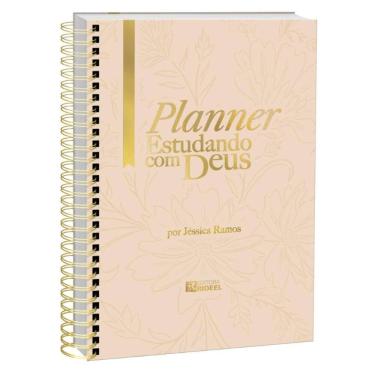 Imagem de Planner Estudando com Deus - Capa Floral