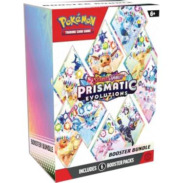Imagem de Pokémon TCG: Scarlet & Violet - Prismatic Evolutions - 6pk Booster Bundle - Inglês