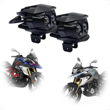 Imagem de Kit Farol Milha F-16 Moto BMW G310GS 2018 2019 2020 2021 2022 2023 202