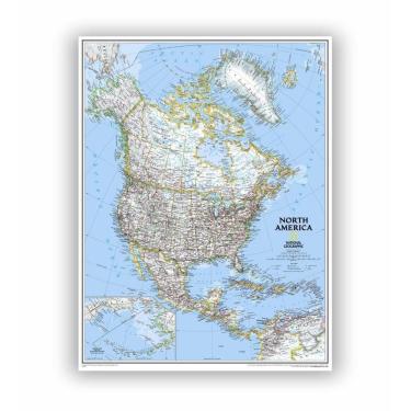 Imagem de Mapa Mundi Parede Painel Lona 10