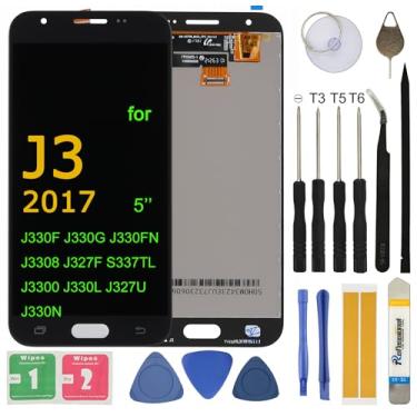 Imagem de UYGHHK Substituição de tela LCD para Samsung Galaxy J3 2017 J330F J330G J330FN J3308 J327F S337TL J3300 J330L 12.7 cm Montagem LCD Display Touch Screen Digitalizador com adesivo de ferramentas