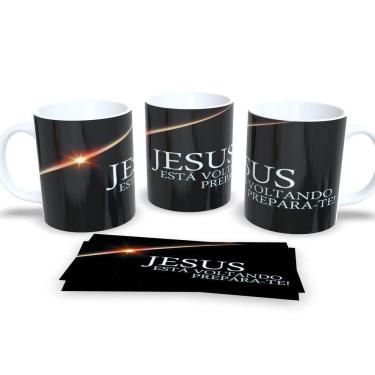 Imagem de Canecas Evangélicas Personalizadas Fé e Inspiração em Cada Gole