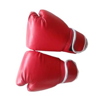 Imagem de UGPLM Luvas de boxe de boxe Luvas de treinamento de boxe Hands Protecting Punhando equipamentos de luvas para lutar o exercício Muay Thai Taekwondo, Adultos 25cm
