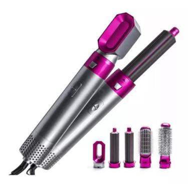 Imagem de Secador 5 Em 1 Alisa Seca Modela Cachos - Envio Imediato - Rhos, 110V