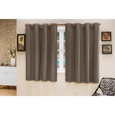 Imagem de Cortina Blecaute PVC Rústico Tecido Grosso 2,50M x 1,30M para Janela Banheiro Quarto Sala Cozinha (AVELA)