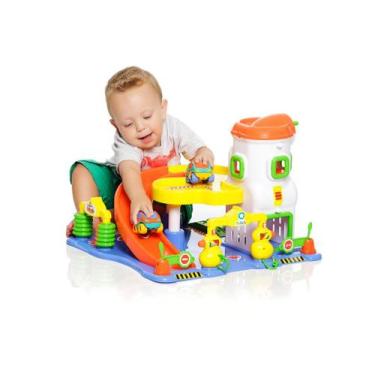 Imagem de Posto de Gasolina com Carrinho Car Center TaTeTi