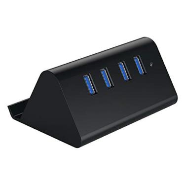 Imagem de Cubos 5 Gbps de alta velocidade mini 4 portas USB3.0 HUB divisor para laptop desktop com suporte para telefone, tablet, PC, Hubs USB