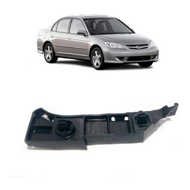 Imagem de Suporte Guia Parachoque Dianteiro Honda Civic 2003 2004 2005