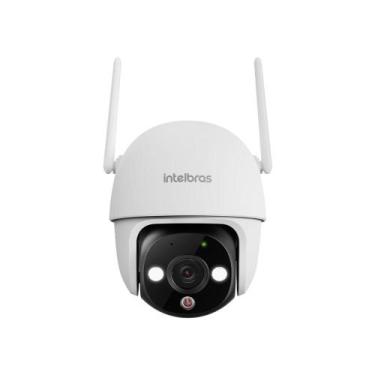 Imagem de Câmera Externa Inteligente Wi-Fi IM7-S Full Color 360 Branca Intelbras