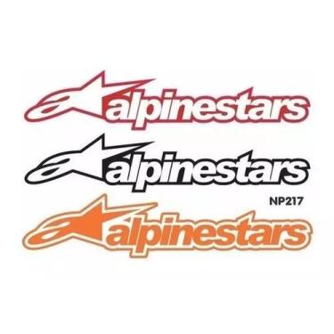 Imagem de Kit De Adesivos Alpinestars Cores Com Três Adesivos - Resitank