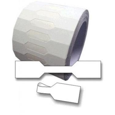 Imagem de 1000 Etiqueta Jóia Fix Nº 50 10X50Mm Branco Uso Manual - Dc Automação