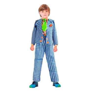 Imagem de Roupa Infantil Masculina Festa Junina Conjunto Completo Jeca Tatu - Fa