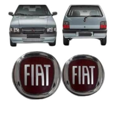 Imagem de Emblema Fiat Grade + Porta Mala Uno Fire 2004 A 2013 - TOP