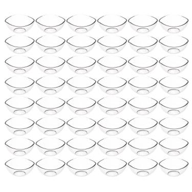 Imagem de 48 Potes de Sobremesa Transparente Doces Plástico Hotel Restaurante Buffet Crippa