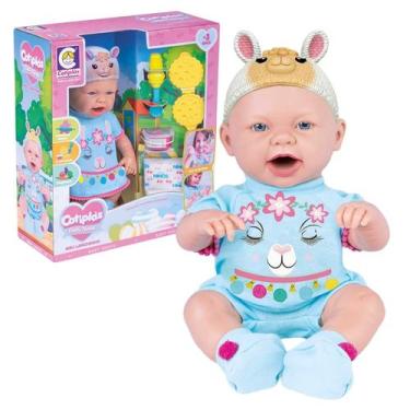 Imagem de Boneca Hora do Lanche Come Faz Caquinha Acessórios Cotiplas - Cotiplás