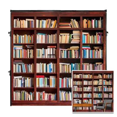 Imagem de Bookshelf - Estojo de fundo para livros NCJ03317, BKS-B8, 6x6ft
