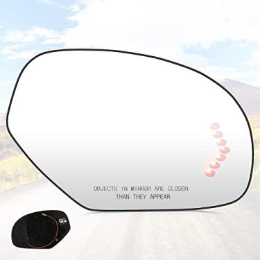 Imagem de Youxmoto Vidro retrovisor do lado direito do passageiro com seta aquecida, substituição para Cadillac Escalade/Chevrolet Avalanche Silverado Suburban Tahoe/GMC Sierra 2500 Yukon 2007-2014, OEM 15886197