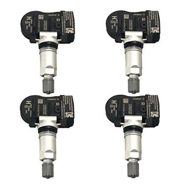 Imagem de MYSMOT Qtd (4) Sensor de pressão de pneu TPMS 433 MHz para Land Rover Defender Range Rover Discovery Freelander LR2 LR3 LR4 Range Rover Evoque Sport LR070840 (pacote com 4)