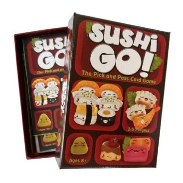 Imagem de Jogo De Tabuleiro Sushi Roll Para 2-4 Jogadores Gamewright Sushi Go Pa
