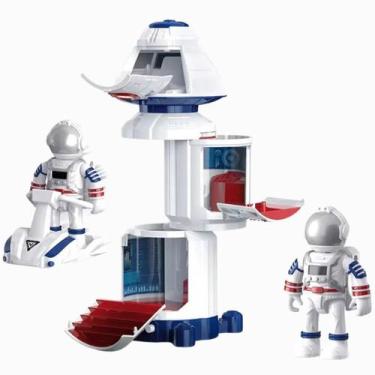 Imagem de Brinquedo Conjunto Foguete espacial Com Astronauta e Mini Nave - Genér