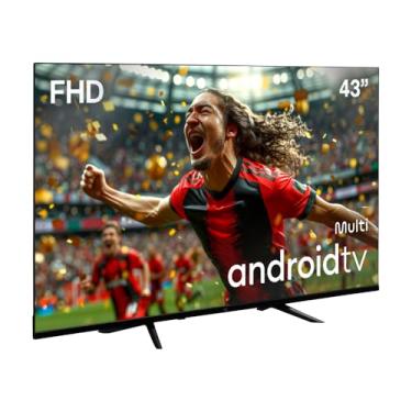 Imagem de Smart TV DLED 43 Full HD Multi Essencial Android 11 3HDMI 2USB