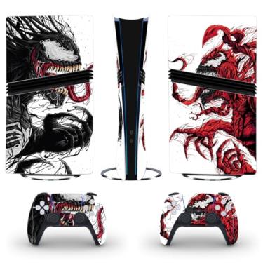 Imagem de PEYANZ Vinyl Skin Compatible with PS5 Pro (Digital Edition) | HD Print, Scratch Resistant, Bubble-Free Application