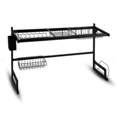 Imagem de Escorredor de Louças Suspenso para Cozinha, Organizador de Pratos e Talheres