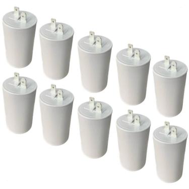 Imagem de Kit 10 Capacitor Para Lavadora Brastemp Consul 45Uf 110V