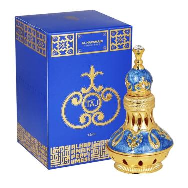 Imagem de Óleo concentrado de perfume Al Haramain Taj 12mL para unissex
