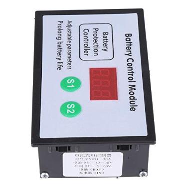 Imagem de Módulo de Controlador de Carregador de Bateria CNC de Lítio de Turbina Solar Eólica de Carro 5V-60V Liga de Alumínio