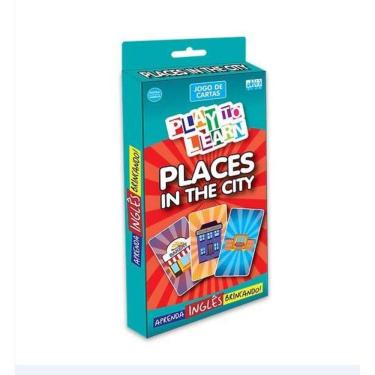 Imagem de Play To Learn - Places In The City - Jogo De Cartas