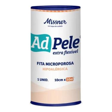 Imagem de Fita Cirurgica Microporosa Branca 10cm X 10m - Missner