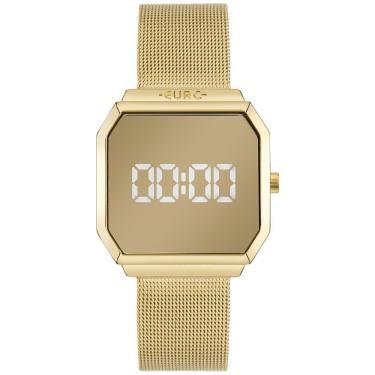 Imagem de Relógio Euro Feminino Fashion Fit Reflexos Dourado - Eumd2392aa-4d Eumd2392aa-4d