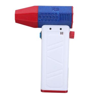 Imagem de aqxreight Voto de Ar Elétrico Voo para Ventilador Portátil do Soprador Portátil Mini Soprador de Jato 140000rpm 62m/s Velocidade Alta Com 4000mAh Battery LED LUZ para Teclado de Computador (Branco)