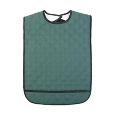 Imagem de Ysyqkn Babadores para Adultos, Babadores Grandes para Idosos, Práticos, Ajustáveis, à Prova D'água, com Bolso, Protetor de Roupas para Homens E Mulheres, Green S