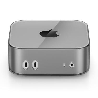 Imagem de ORICO Capa de TPU para Mac mini M4/M4 Pro, compatível com Mac mini 2024, capa protetora, manga de ajuste preciso, design fino, proteção 360° e dissipação de calor eficiente, antiarranhões, preta, TP24