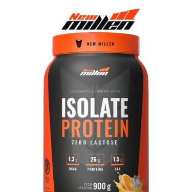 Imagem de Isolate proteina da carne new millen 900g - sabor orange juice