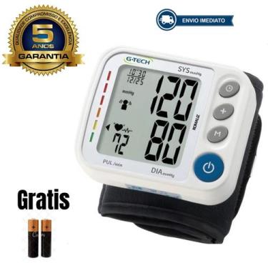Imagem de Aparelho Medidor de Pressão Pulso G-Tech GP400 Digital Estojo Automáti