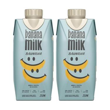 Imagem de Kit 2X: Leite Vegetal de Banana Sabor Baunilha Banana Milk 250ml